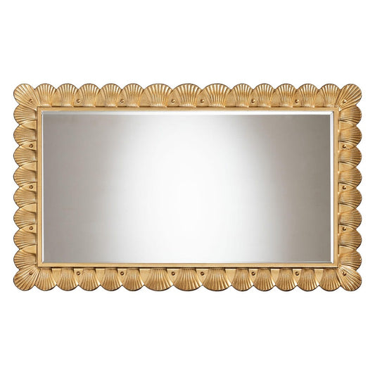 Baxton Studio - Vadim Mirror in Antique Gold - RXW-10950-Wall Mirror view 2