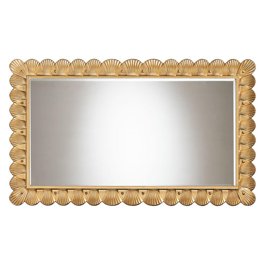Baxton Studio - Vadim Mirror in Antique Gold - RXW-10950-Wall Mirror view 2
