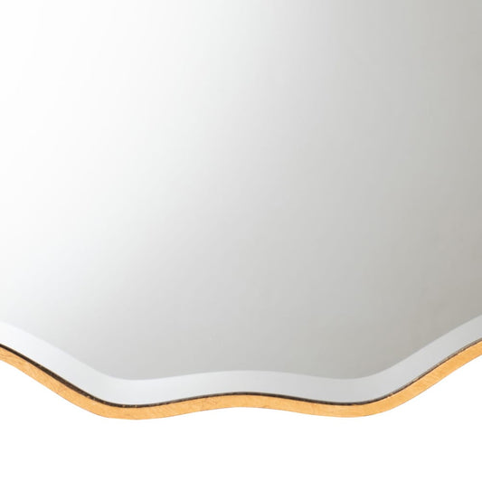 Baxton Studio - Weston Mirror in Gold - RXW-8466 view 2