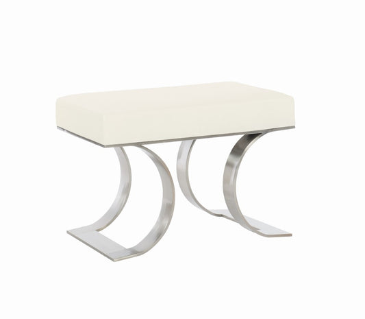 Bernhardt - Axiom Bench With Solid Stainless Steel Frame - 381506 veiw 2