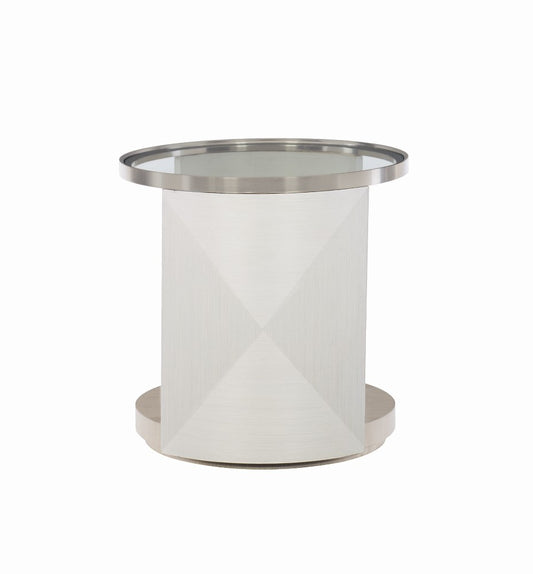 Bernhardt - Axiom Round Chairside Table - 381125 veiw 2