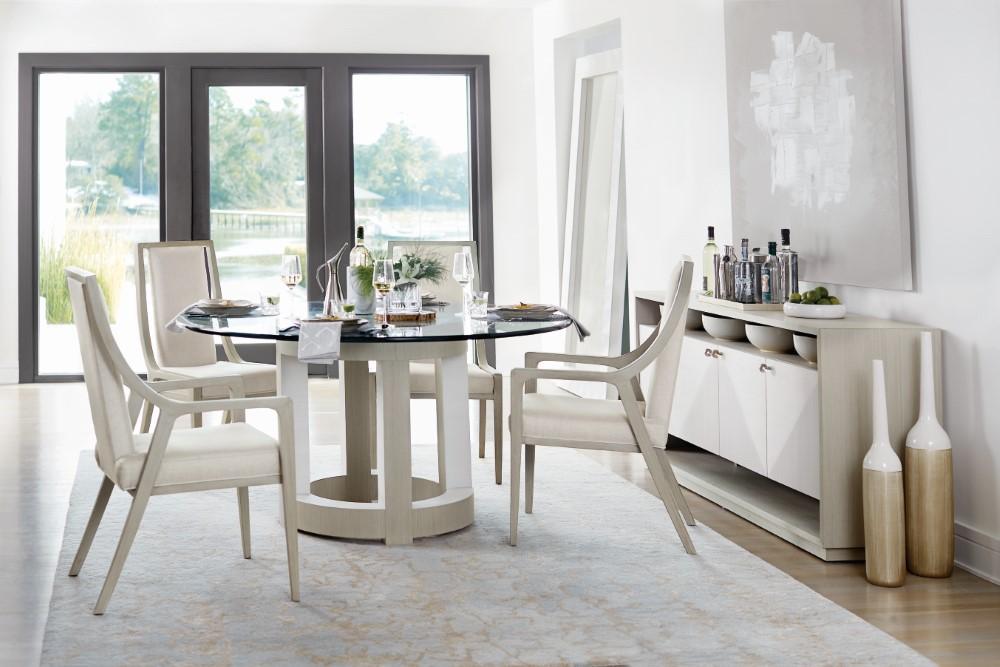 Bernhardt - Axiom Round Dining Table (54in) - K1155 veiw 5