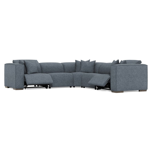 Bernhardt - Bliss Fabric 5-Piece Power Motion Sectional - K2183 view 2