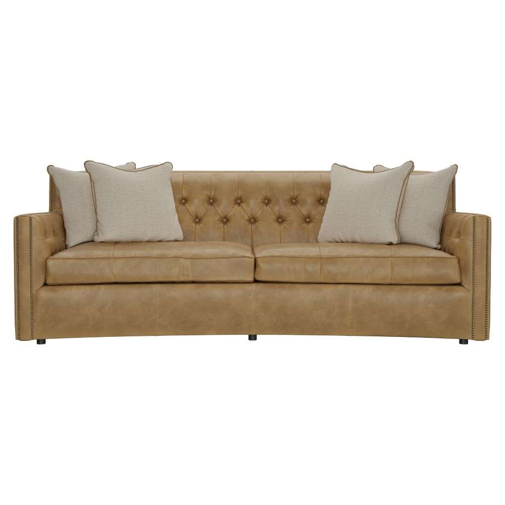Bernhardt - Candace Leather Sofa - 7277LFO veiw 2