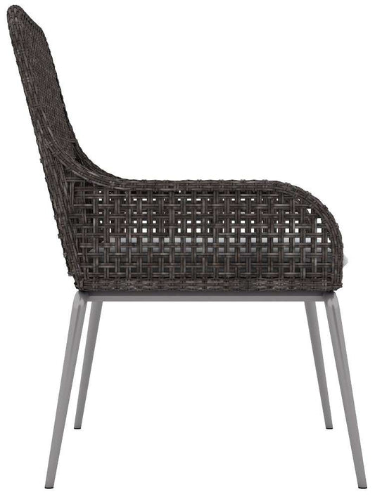 Bernhardt - Exteriors Antilles Wicker Arm Chair - X0161WX veiw 2