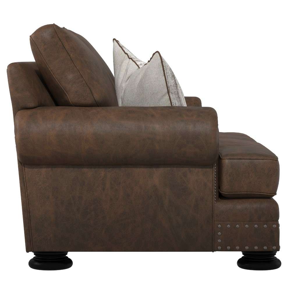 Bernhardt - Foster Leather Loveseat - 5375LMO veiw 7