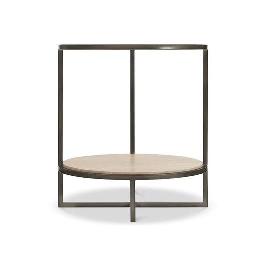 Bernhardt - Harlow Metal Round Chairside Table - 514122 view 2
