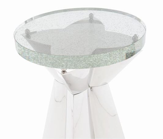 Bernhardt - Interiors Anika Round Chairside Table - 372101 veiw 2