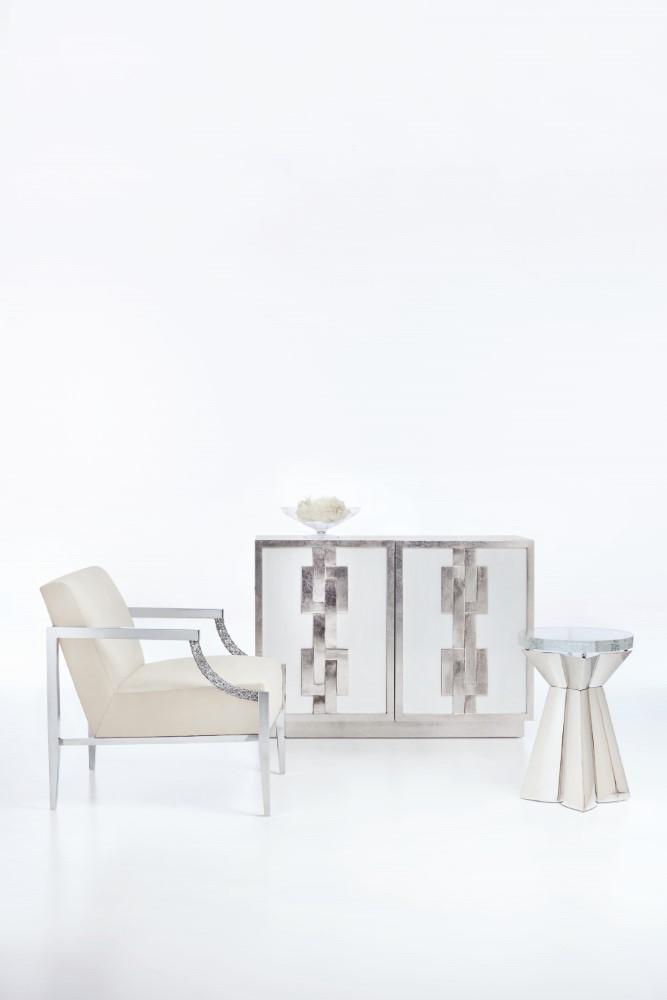 Bernhardt - Interiors Anika Round Chairside Table - 372101 veiw 4
