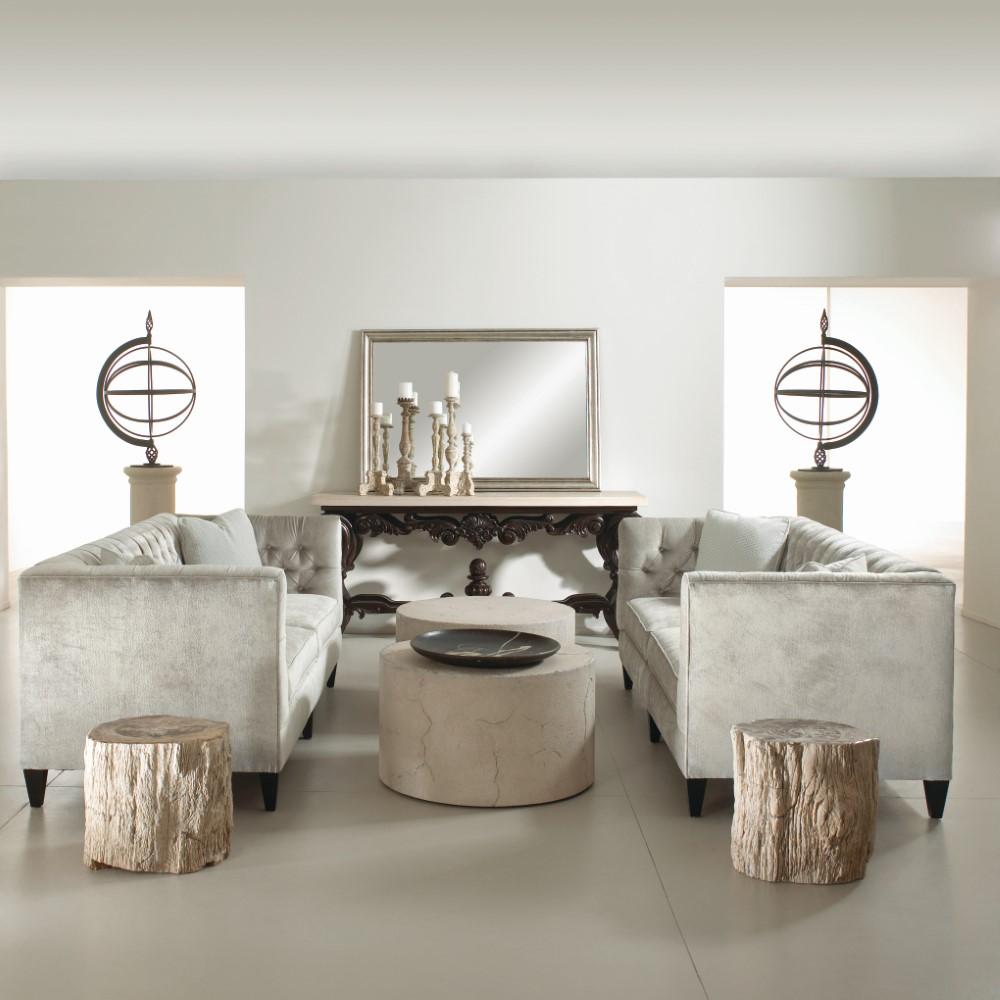 Bernhardt - Interiors Petrified Wood Side Table - 319712 veiw 3
