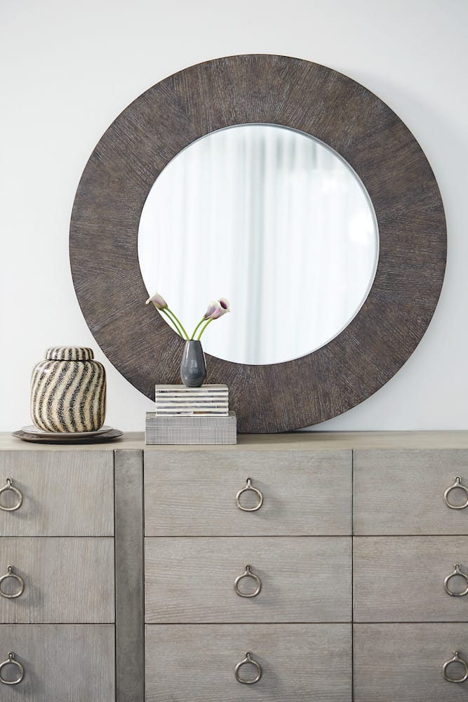 Bernhardt - Linea Round Mirror - 384333B view 5