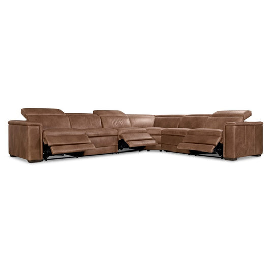 Bernhardt - Lioni Leather 4-Piece Power Motion Sectional - K2088 view 2