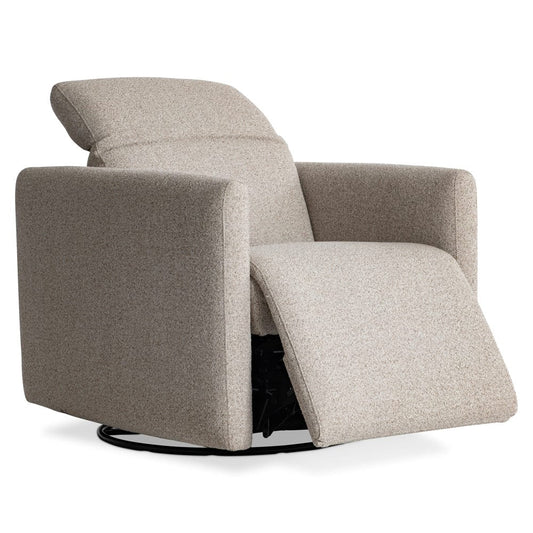 Bernhardt - Livvy Fabric Power Motion Swivel Chair in Beige - B190SO view 2