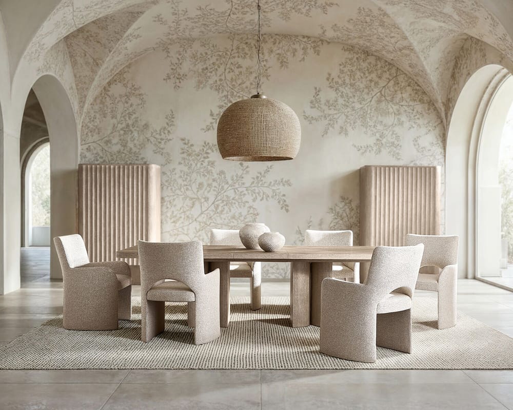 Bernhardt - Loggia Shelter Back Arm Chair in Beige - 345542 view 8