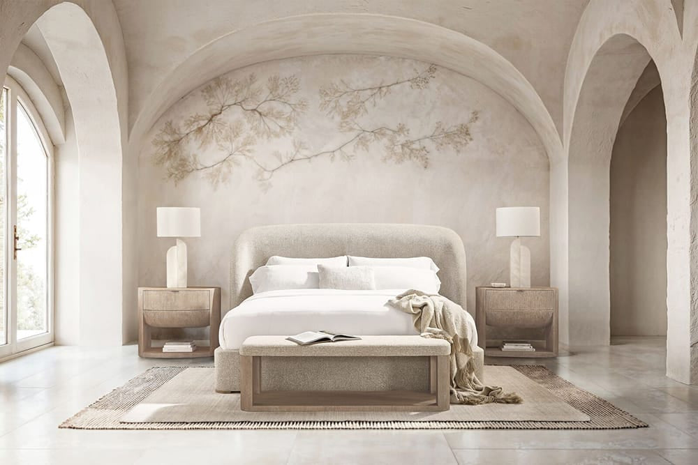 Bernhardt - Loggia Shelter King Bed in Beige - K2212 view 8