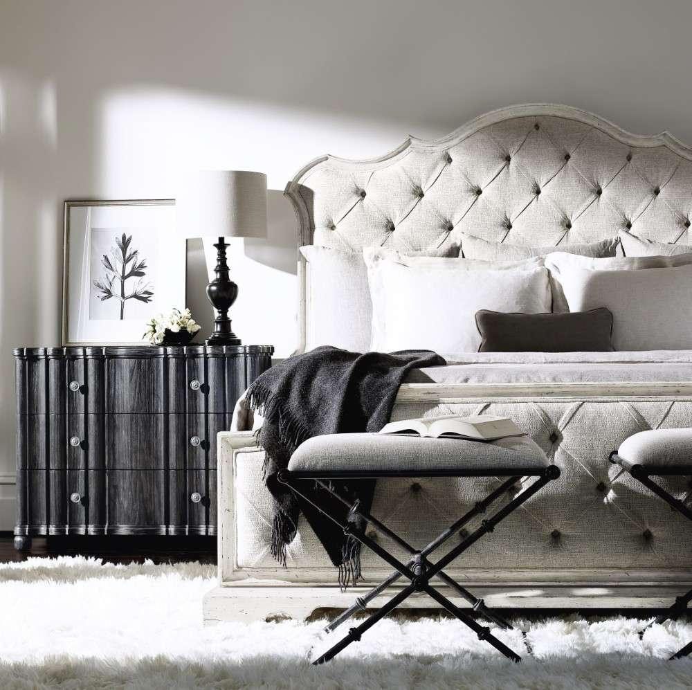 Bernhardt - Mirabelle Queen Upholstered Panel Bed - K1396 veiw 2