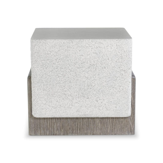 Bernhardt - Monolith Square Side Table - White - 343120 view 2
