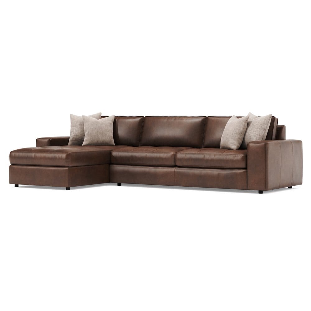 Bernhardt - Nest 2-Piece Left Facing Leather Sectional - K2237 view 6