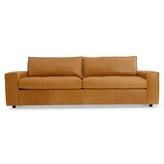 Bernhardt - Nest Leather Sofa in Tan - 3327LO view 2