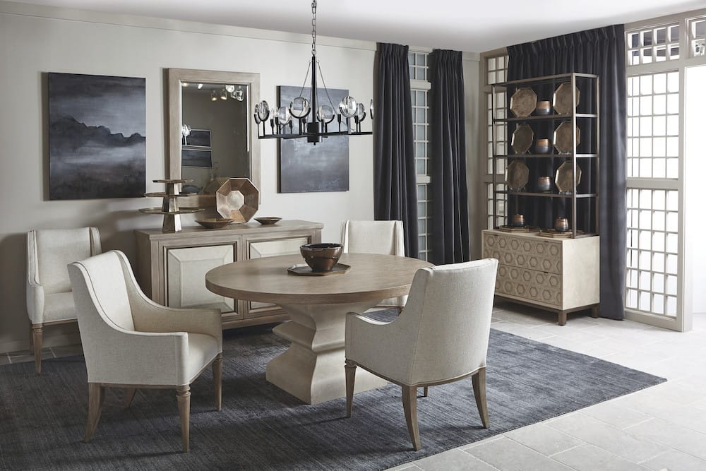 Bernhardt - Santa Barbara Round Dining Table - K1112 view 9