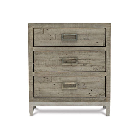 Bernhardt - Shaw Nightstand - Morel / Glazed Silver - 398216G view 2