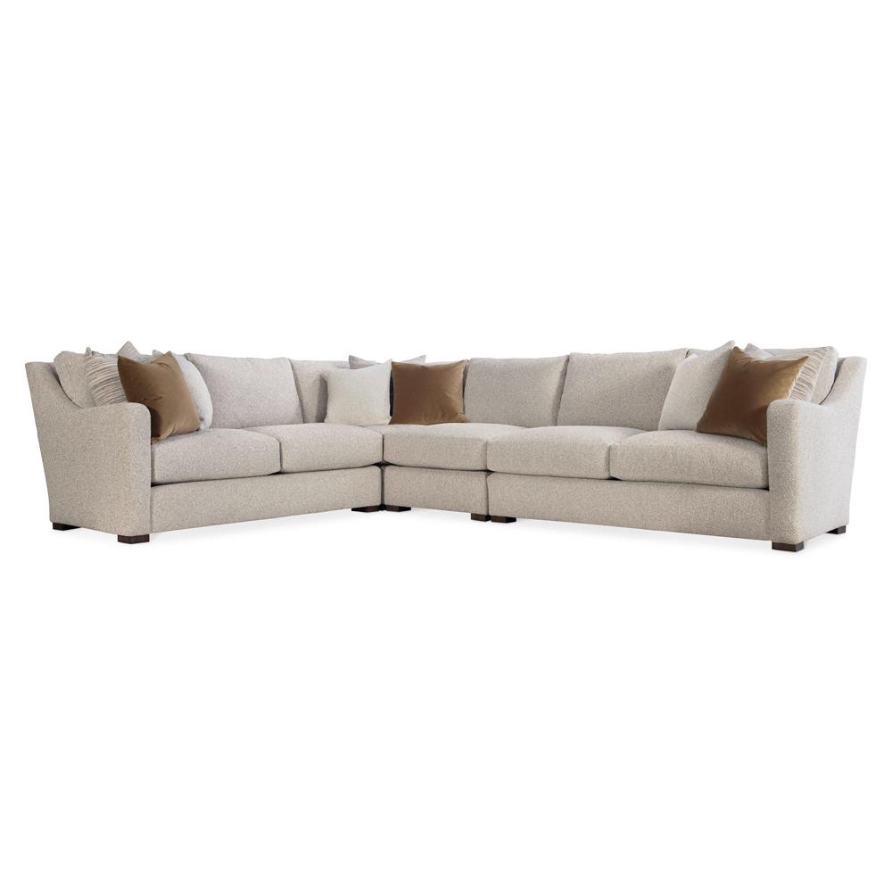 Bernhardt - Ventura 4 Piece Fabric Sectional - K2077 veiw 1
