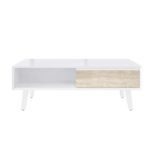 Bestar - Adara 48W Coffee Table in Uv White &Amp; Mountain Ash Grey - 118160-000001 veiw 2