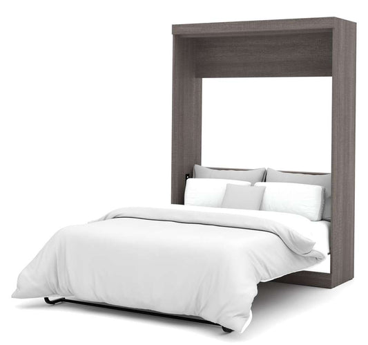 Bestar - Nebula 59W Full Murphy Bed in Bark Grey - 25183-47 veiw 2