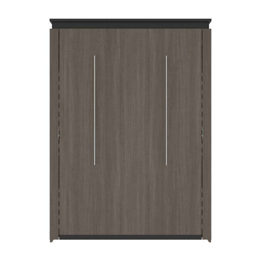 Bestar - Orion 65W Queen Murphy Bed in Bark Gray & Graphite - 116184-000047 veiw 2