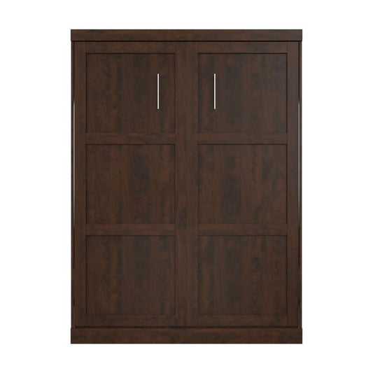 Bestar - Pur 65W Queen Murphy Bed in Chocolate - 26184-69 veiw 2