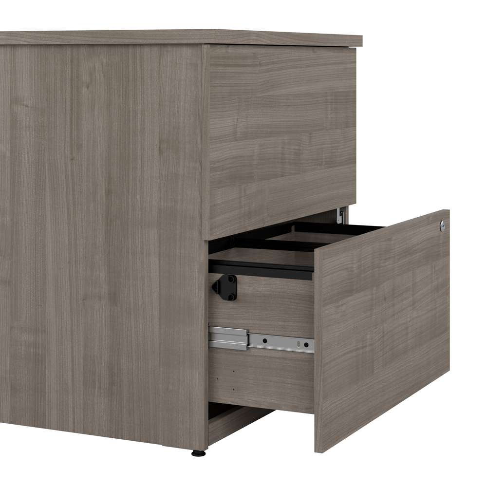 Bestar - Universel 28W Standard 2 Drawer Lateral File Cabinet in Silver Maple - 165600-000142 veiw 11