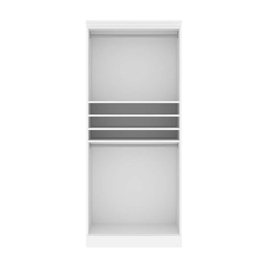 Bestar - Versatile 36in Closet Organizer in White - 40160-000017 veiw 2