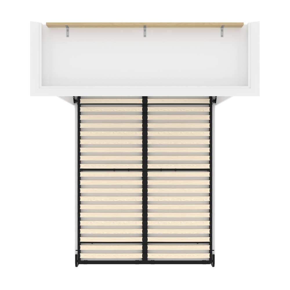 Bestar - Versatile 70W Queen Murphy Bed in White - 40184-17 veiw 11