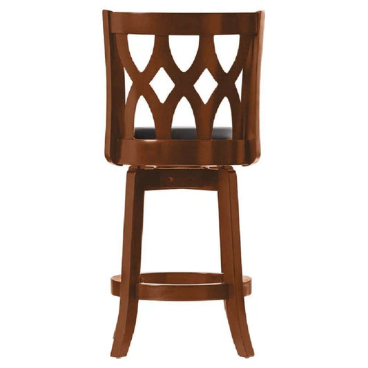 Boraam - 24in Cathedral Swivel Stool in Cherry - 40324 veiw 2