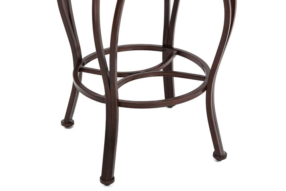 Boraam - 29in Beau Swivel Stool in Black and Gold - 80516 veiw 6