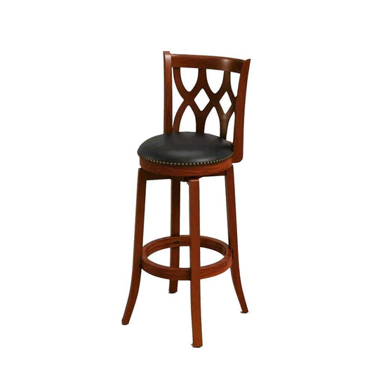 Boraam - 29in Cathedral Swivel Stool in Cherry - 40329 veiw 2
