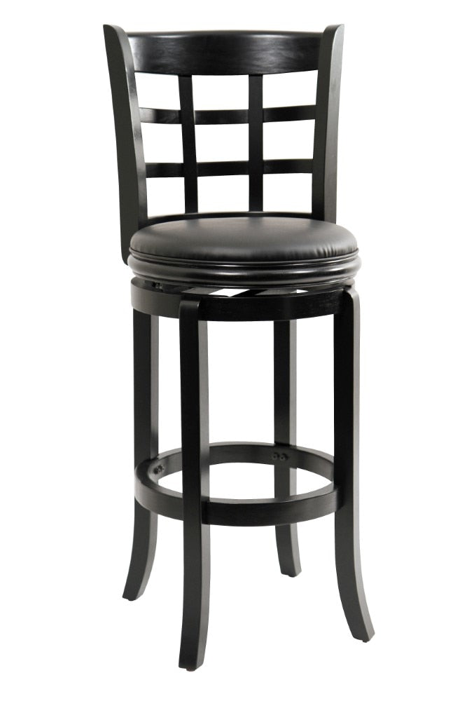 Boraam - 29in Kyoto Swivel Stool in Black - 45230 veiw 1