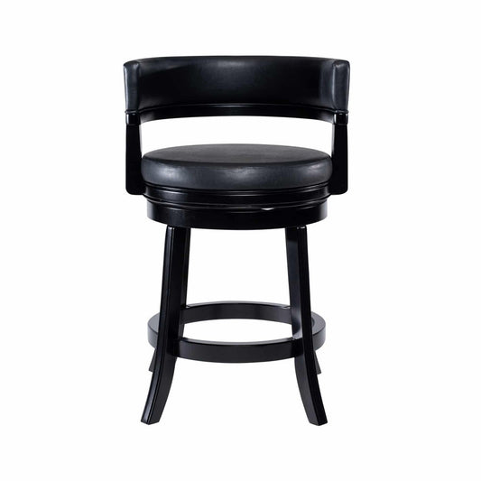 Boraam - Balen Swivel Counter Stool - Black - 90324 view 2