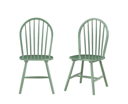 Boraam - Carolina Dining Chairs - Set of 2 - Equestrian Green - 31616 veiw 2
