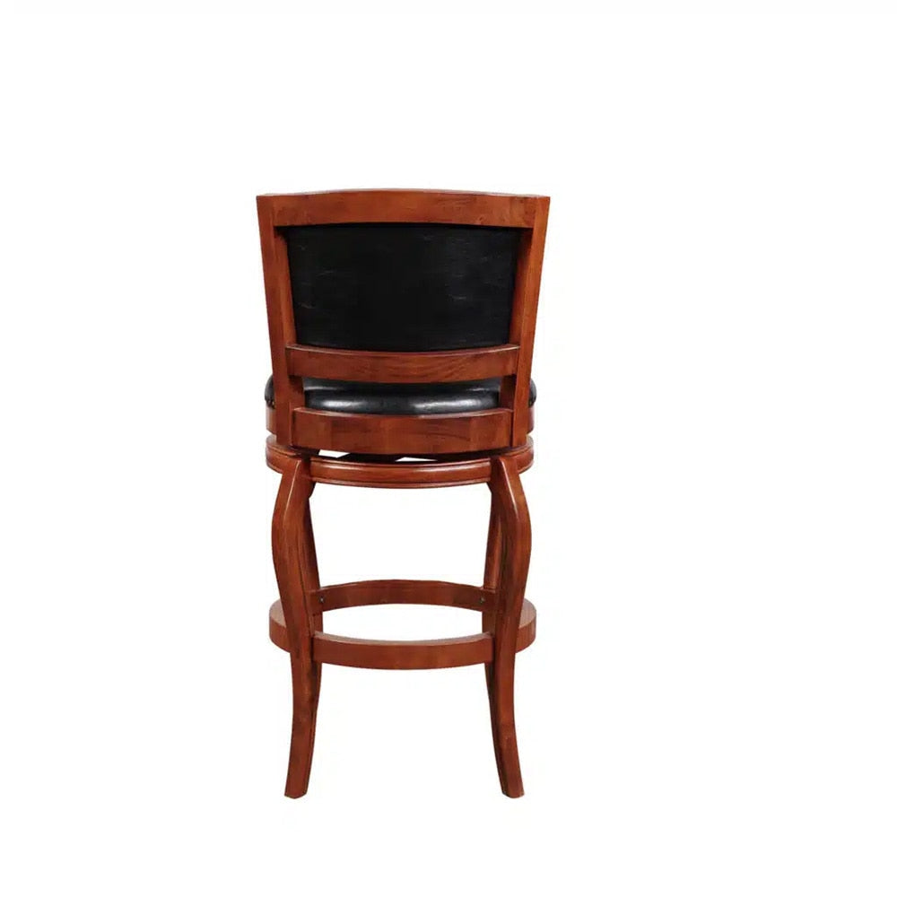 Boraam - Harris Swivel Bar Stool - Cherry - 51129 veiw 4