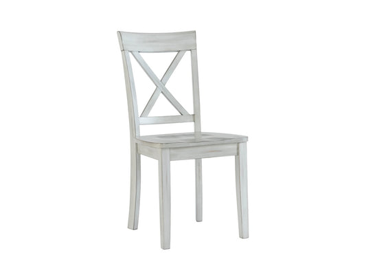 Boraam - Jamestown Dining Chair - Set of 2 - Antique White - 77405 veiw 2