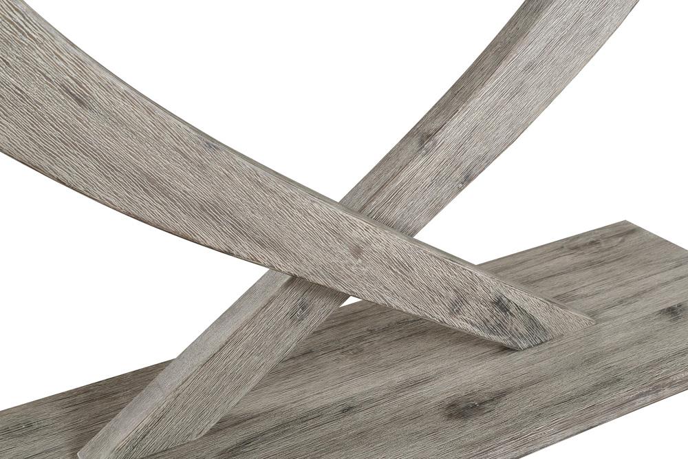 Boraam - Montana Console Table - Light Barnwood Finish - 77518 veiw 5