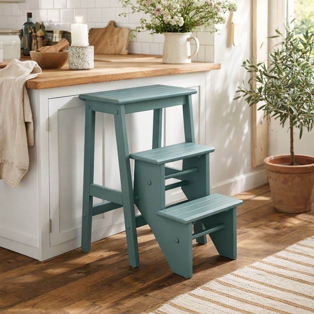 Boraam - Niko Folding 24" Step Stool - Aspen Valley - 36724 view 9