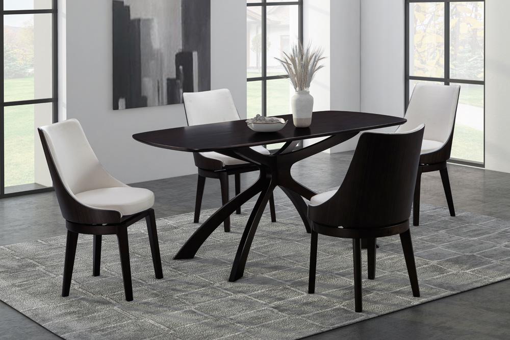Boraam - Orleans 5pc High Back Chair Dining Set - 84075 veiw 9
