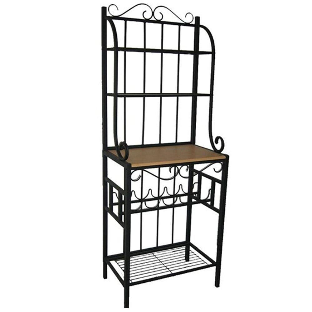 Boraam - Praha Bakers Rack in Black - 12503 veiw 1