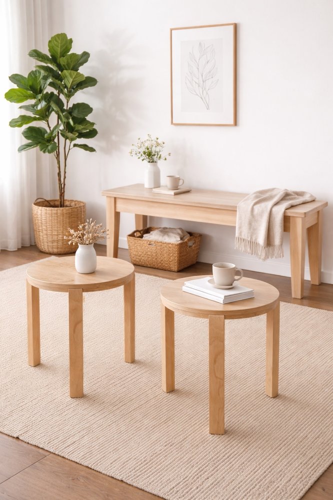 Boraam - Shaker Dining Bench - Blonde Oak - 36218 view 8