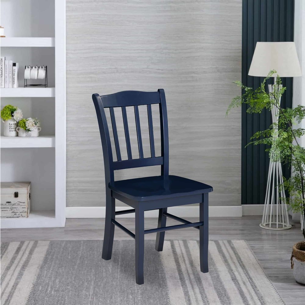 Boraam - Shaker Dining Chairs - Navy Blue Finish (Set of 2) - 31236 view 9