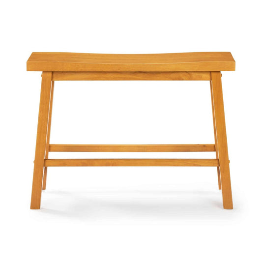 Boraam - Sonoma Backless Bench - Honey Oak - 75625 view 2