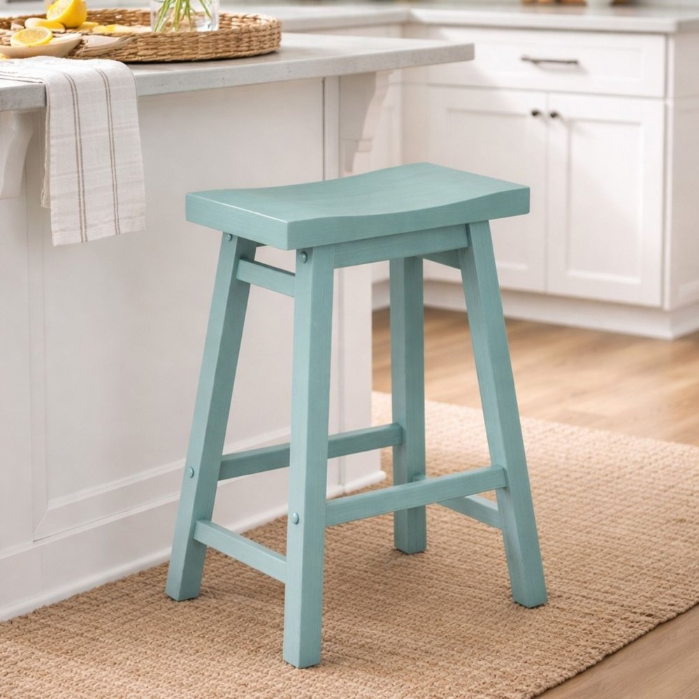 Boraam - Sonoma Backless Saddle Counter Stool - Aspen Valley - 74024 view 8
