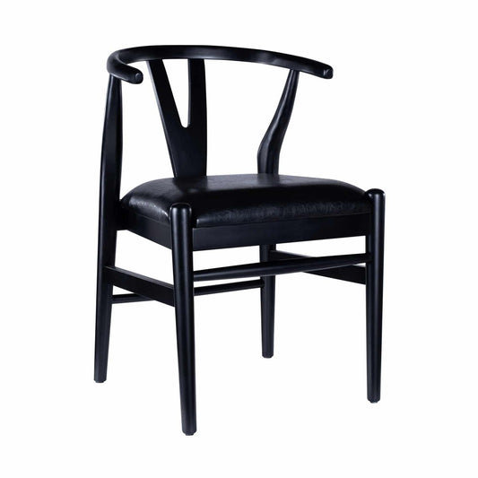 Boraam - Wishbone Dining Chairs - Black Finish (Set of 2) - 50418 view 2